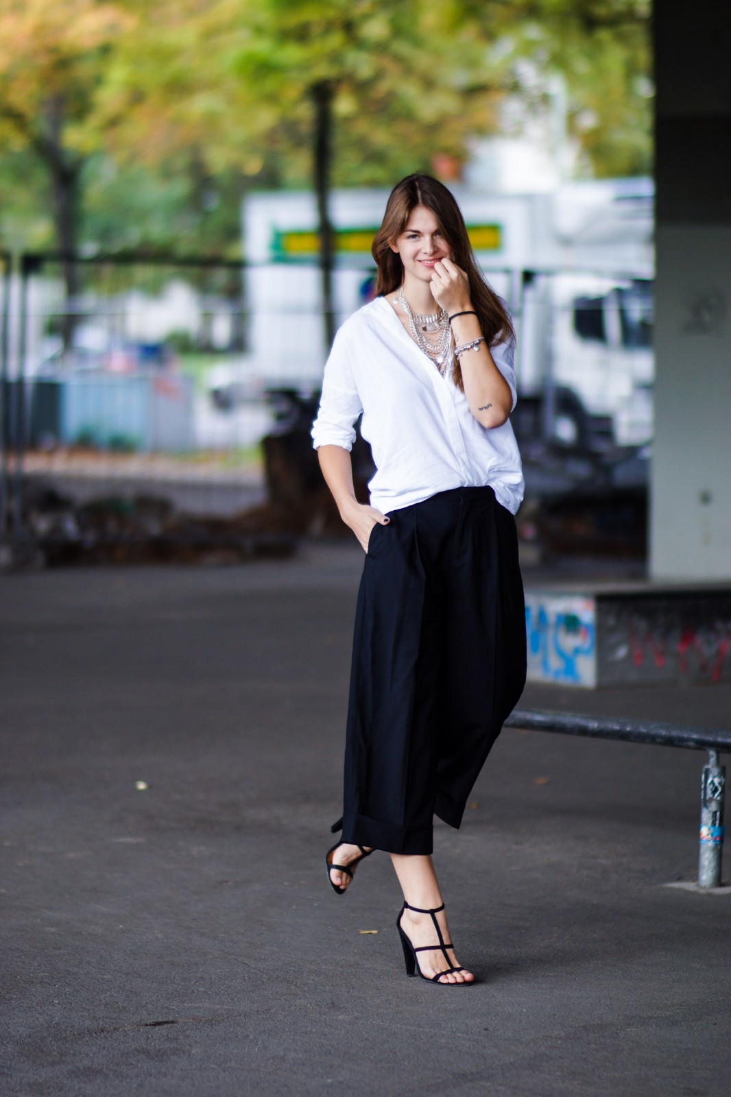 White Button Down