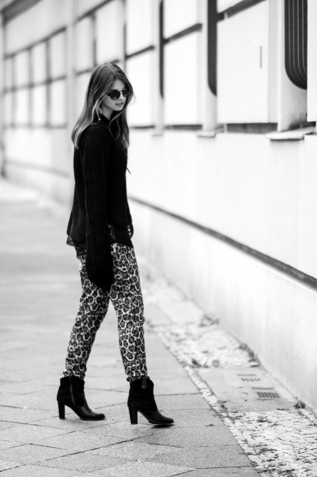 Black and White Fashion Photographie