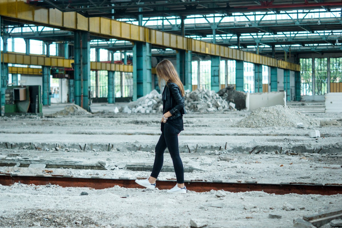 Abandoned Fabric Building in Munich