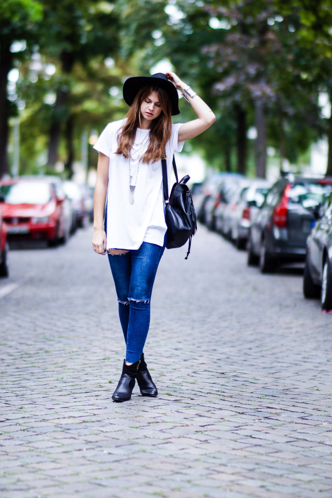 Subdued Jeans mit Schnitten