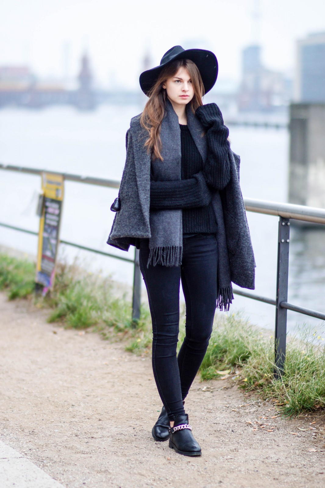 Oversized Black Sweater