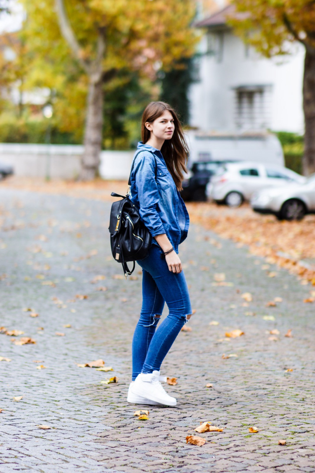 Denim on Denim Outfit