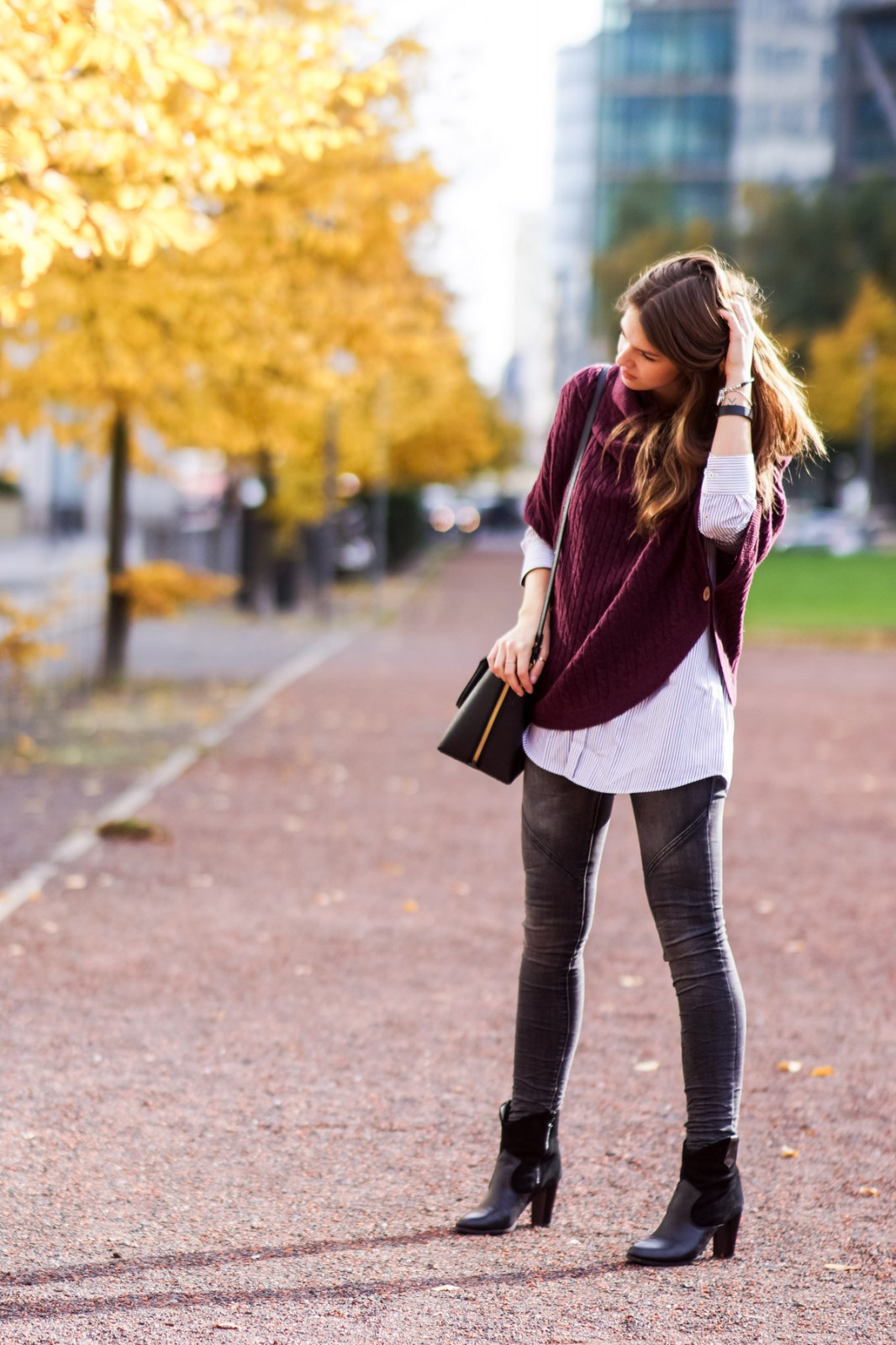 Zwiebellook für den Herbst