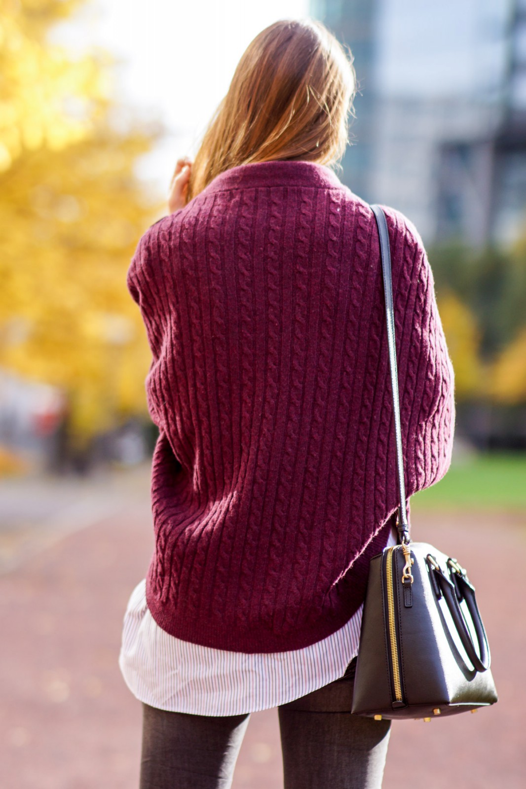 Bordeaux Poncho