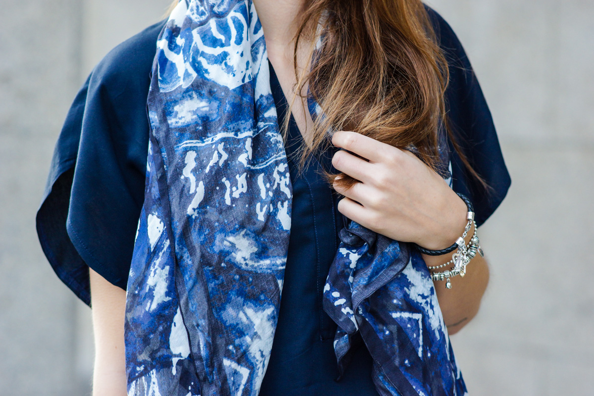 Patterned Scarf by Alexander McQueen