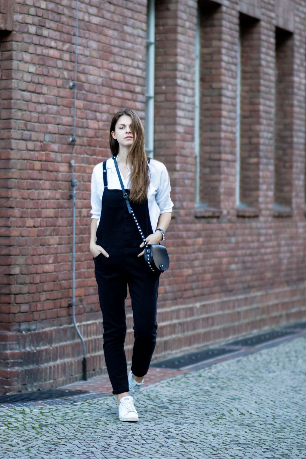 Black Denim Overall