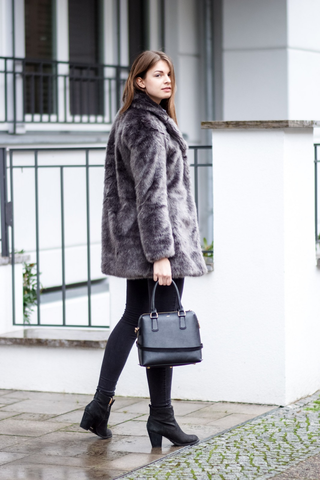 Faux Fur Coat