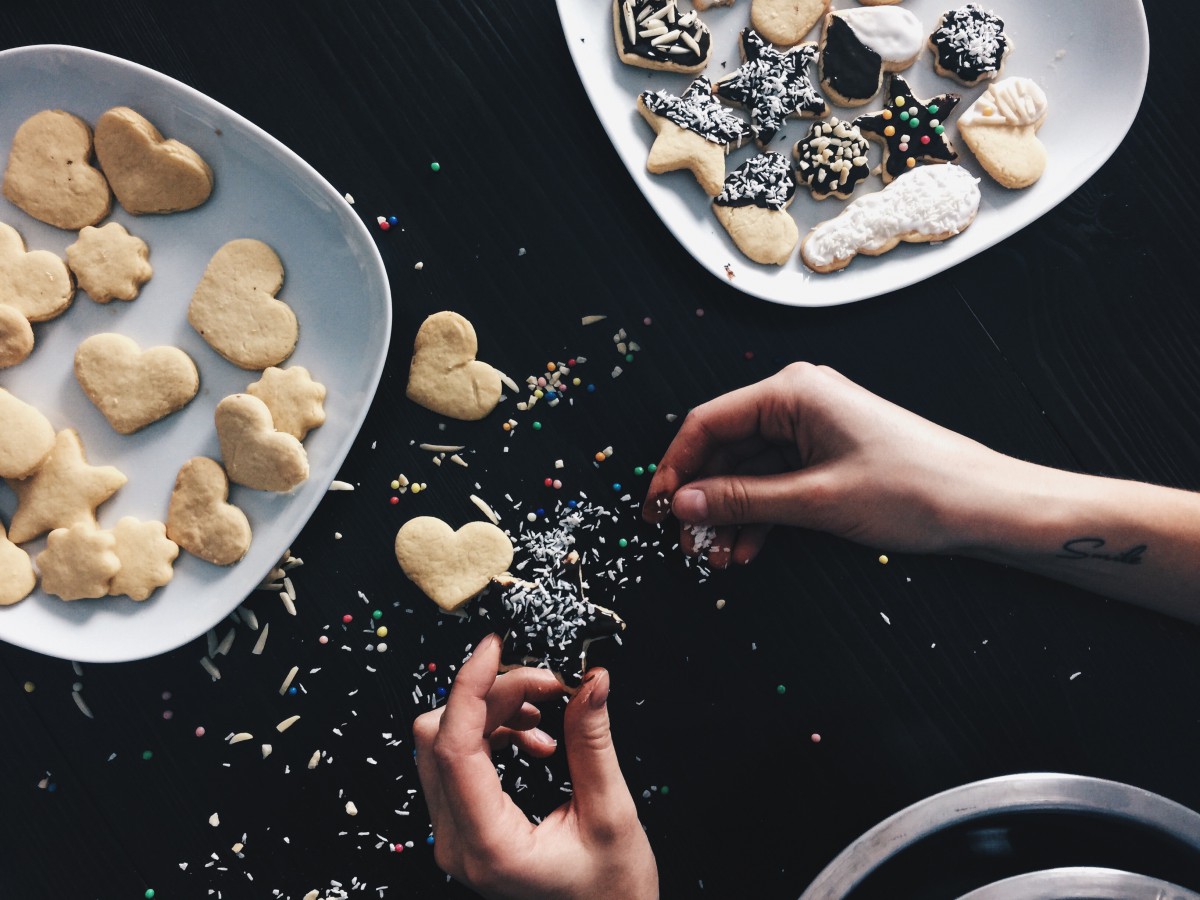 Baking Christmas Cookies