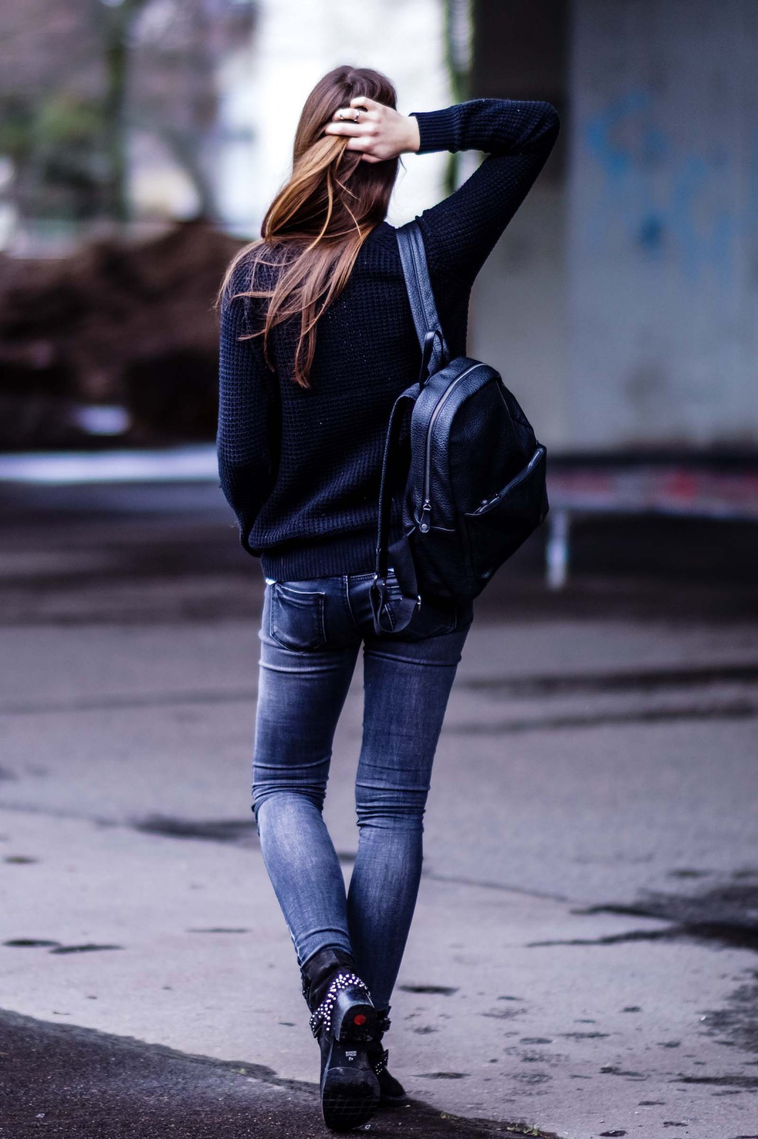 Black and Grey Outfit