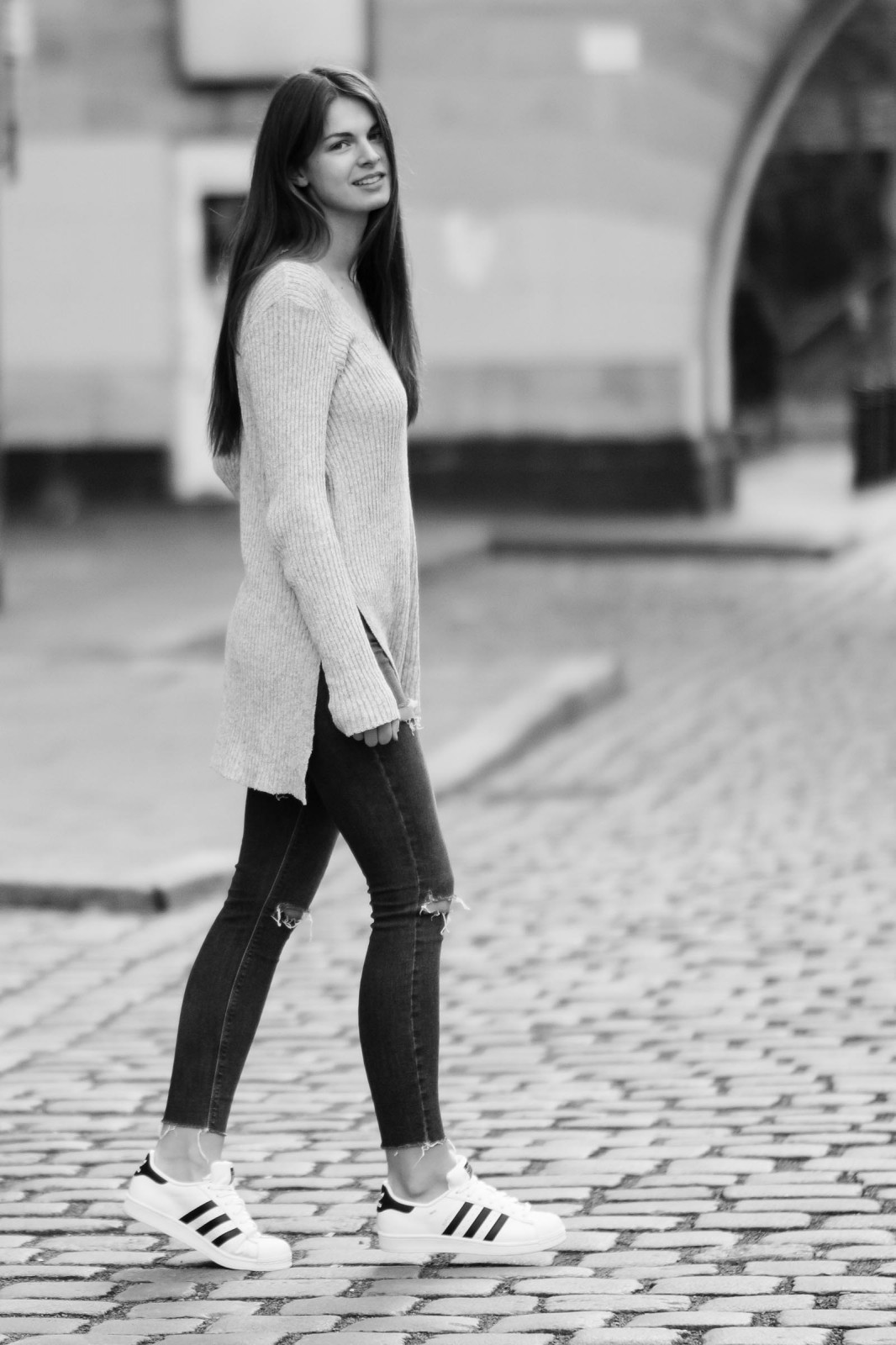 Schwarz-Weiß Fashion Photography