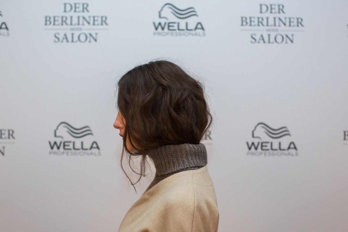 Wella Professionals als Haarpartner beim DER BERLINER MODE SALON