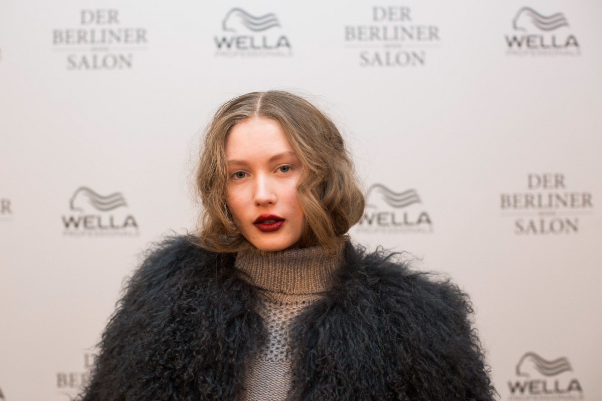 Wella Professionals als Haarpartner beim DER BERLINER MODE SALON