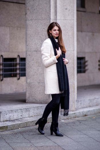 Mantel aus Angorawolle