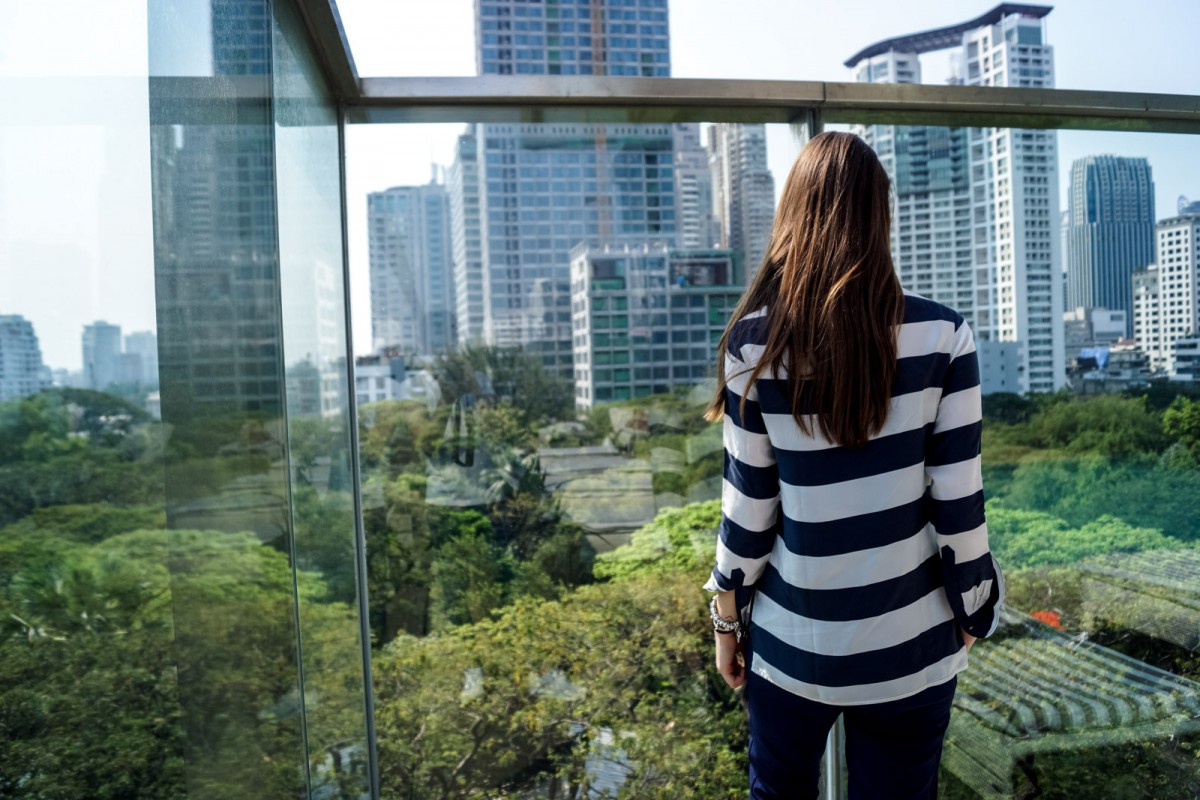 Blick über Bangkok