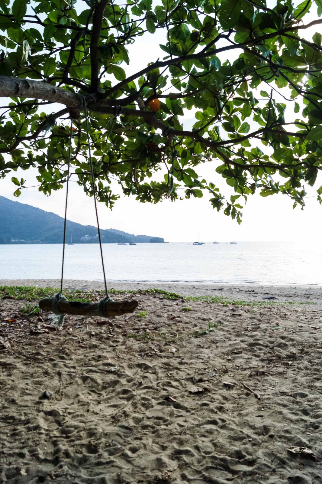 Schaukel am Strand