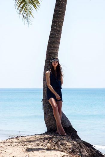 One lonely palm tree