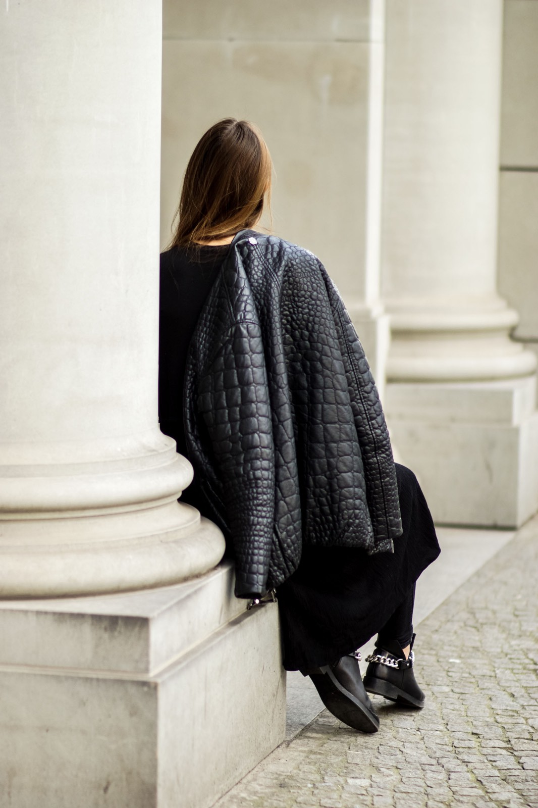 Croc Print Jacket