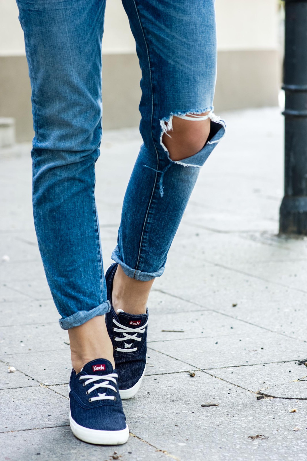 keds with jeans