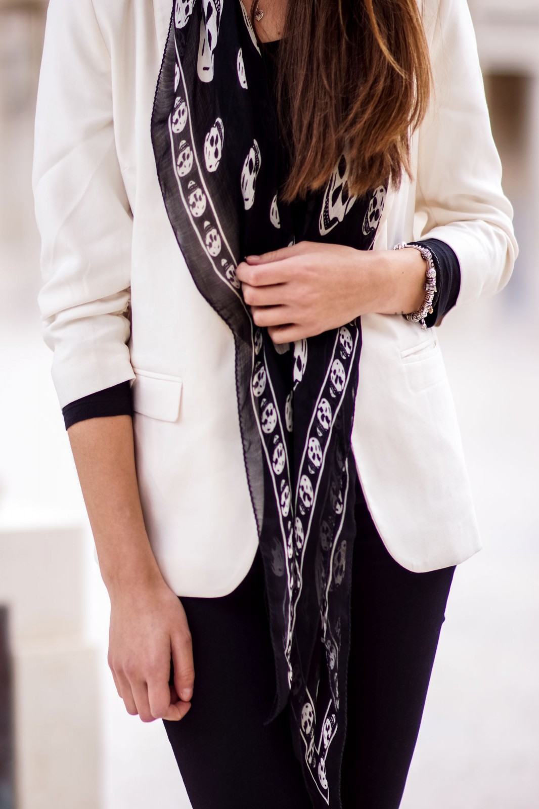 How to wear a white blazer