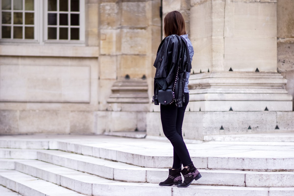 studded boots