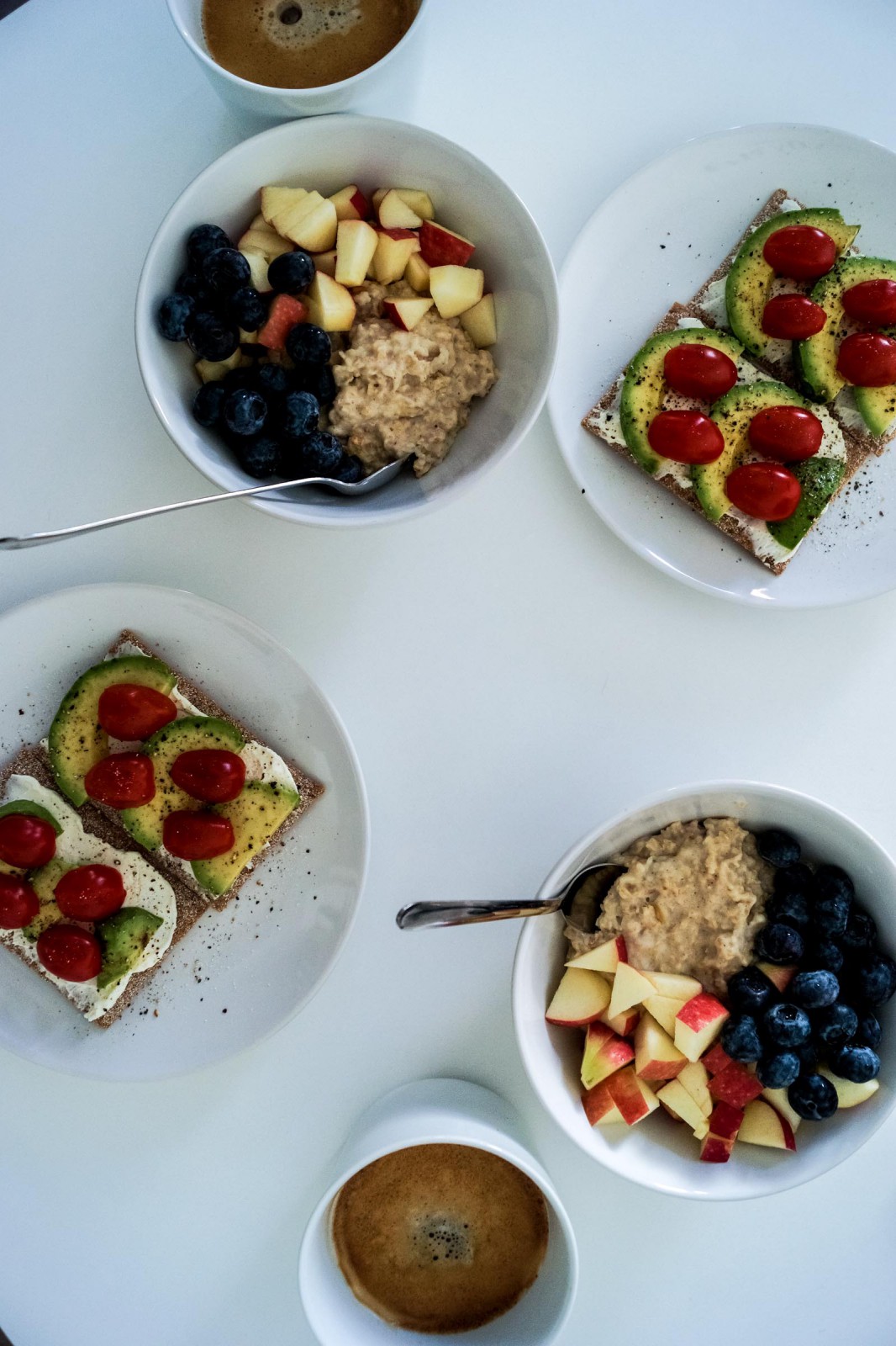 Avocado Brot zum Frühstück