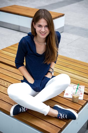 Eine kleine Pause zwischen Meetings