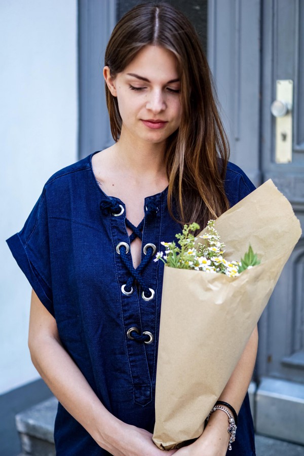 Denim Lace  Detail