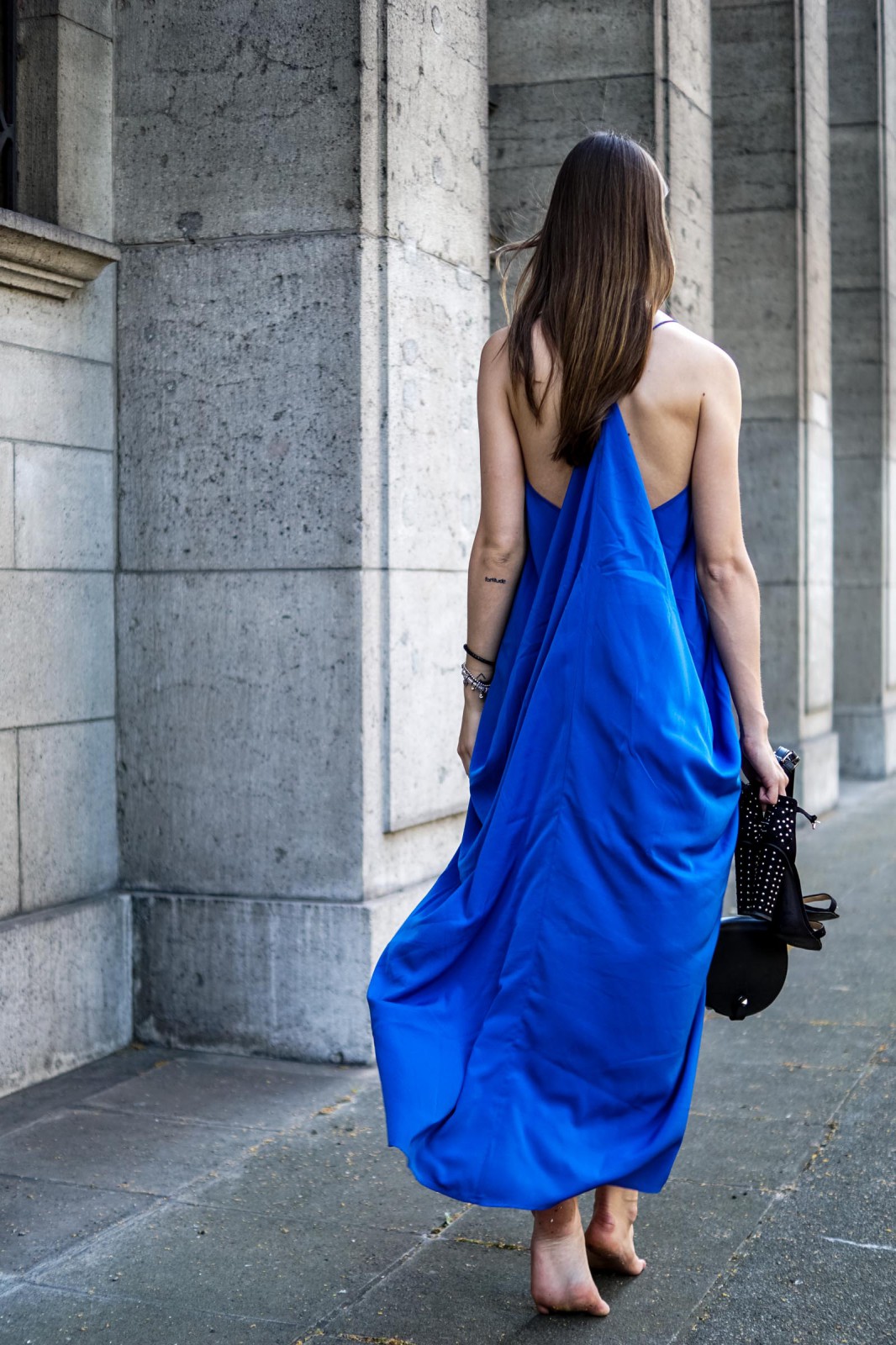 Electric Blue Dress