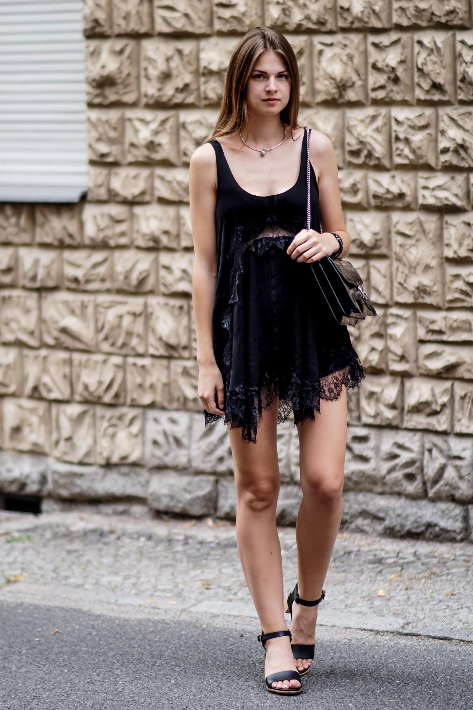 All black summer outfit