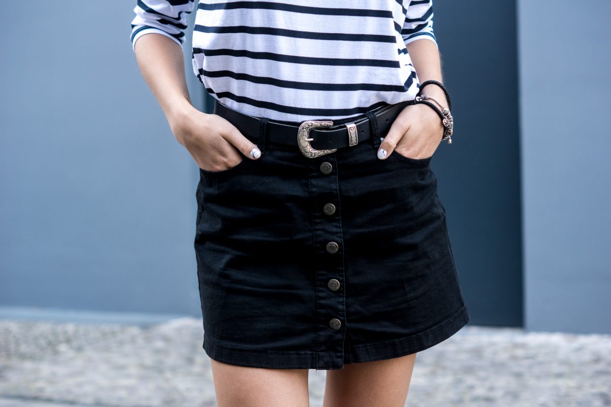 Button Down Skirt