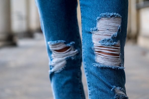 Ripped Boyfriend Jeans