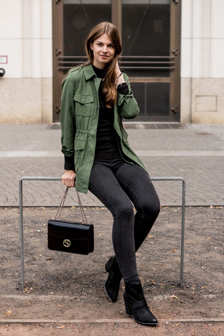 Get your parka out, it's autumn! || How to wear a green parka