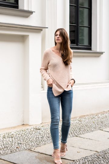 How to combine pink and denim? || Autumn Outfit 2016