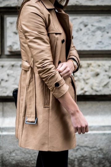 caramell Trenchcoat