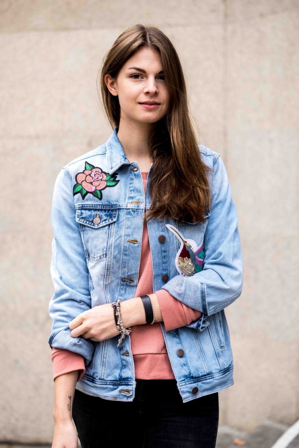 Birds on my Denim Jacket || Patches Trend Autumn 2016