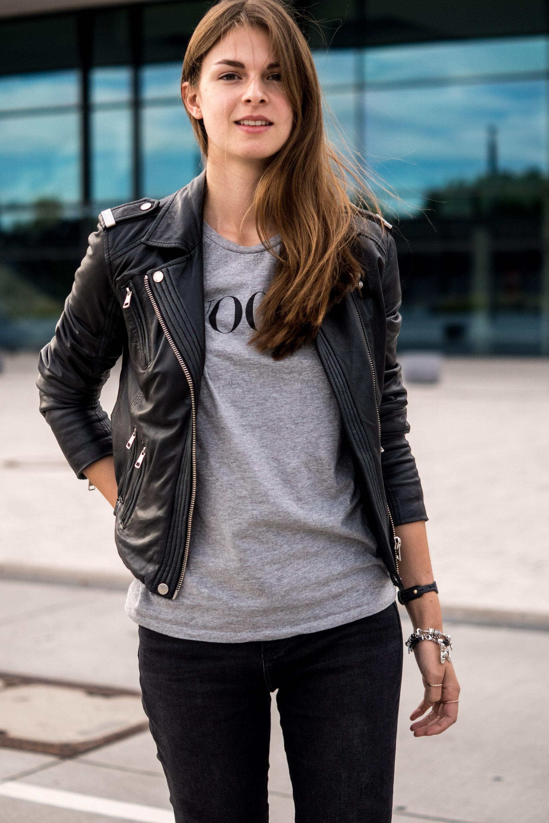 vogue leather jacket