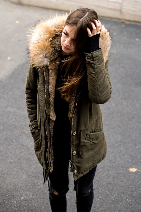 IQ+ Berlin Parka || How to wear a parka in autumn?