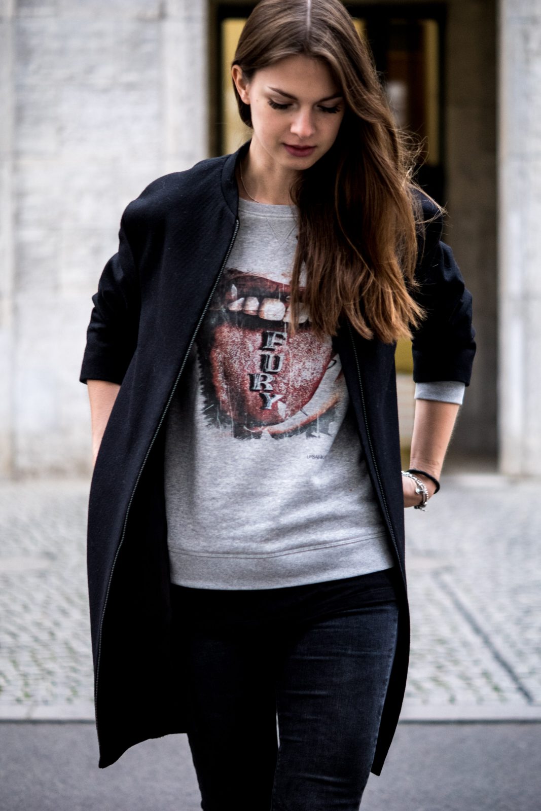 FURY Sweatshirt from Urbanik Art Fashion Art Brand