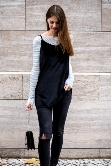 How to wear a black dress