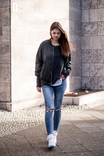 Wie trägt man weiÃe Sneakers