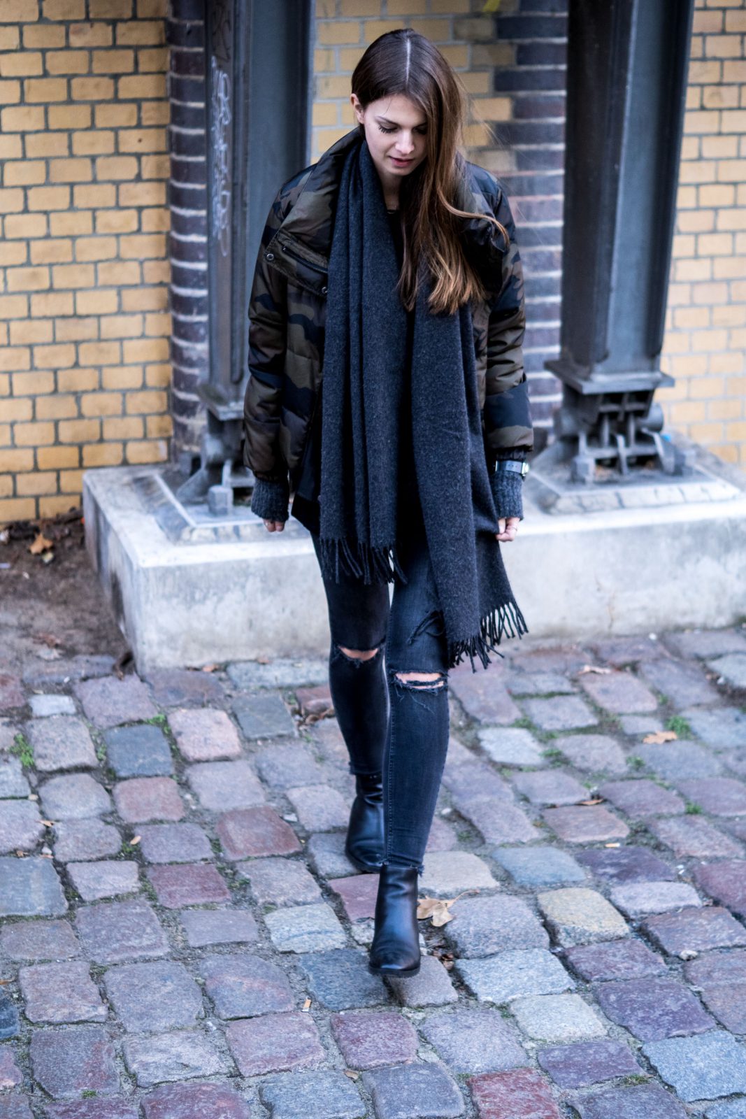 Camouflage and Black Camouflage Bomber Jacket Whatever