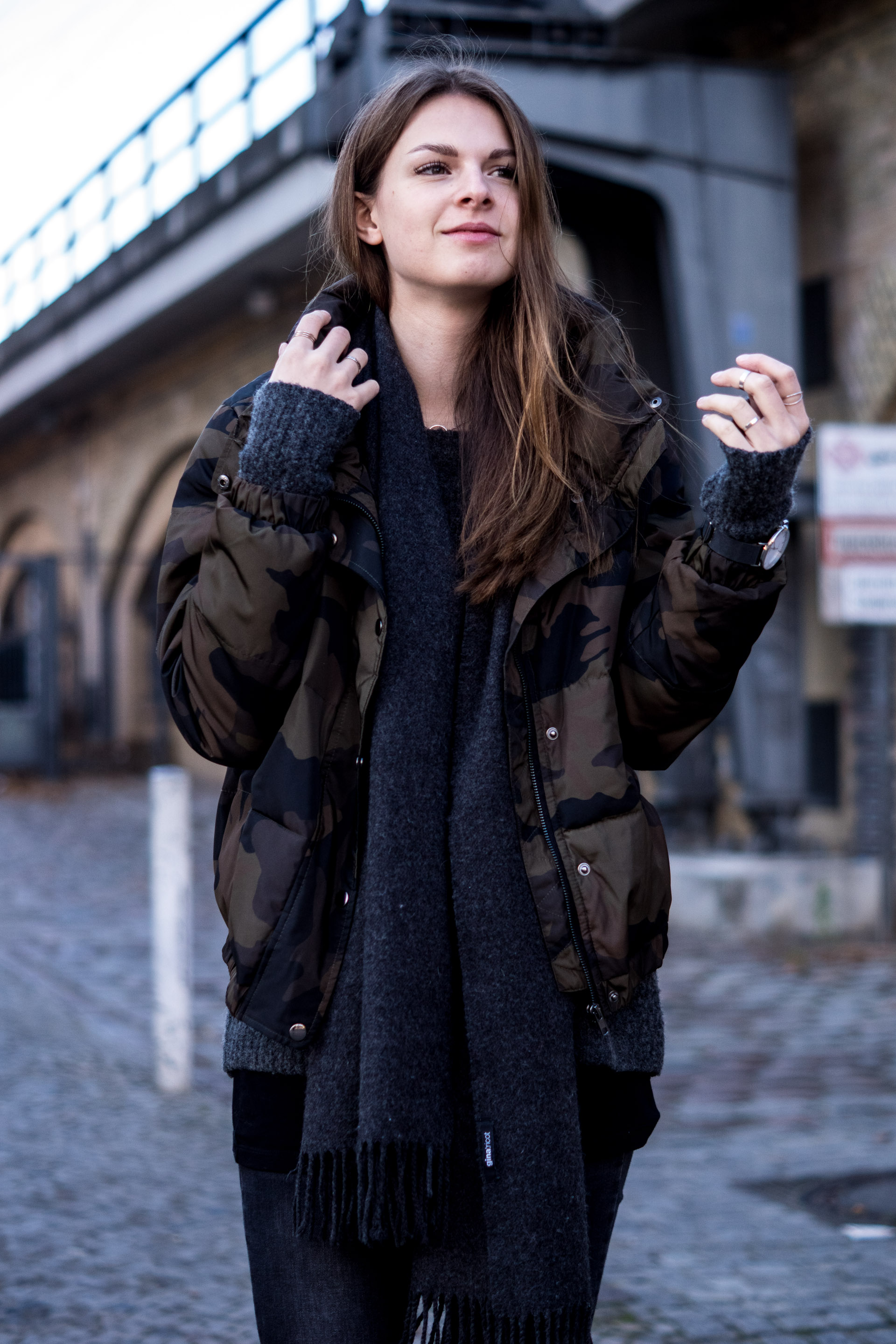 Camouflage and Black Camouflage Bomber Jacket Whatever