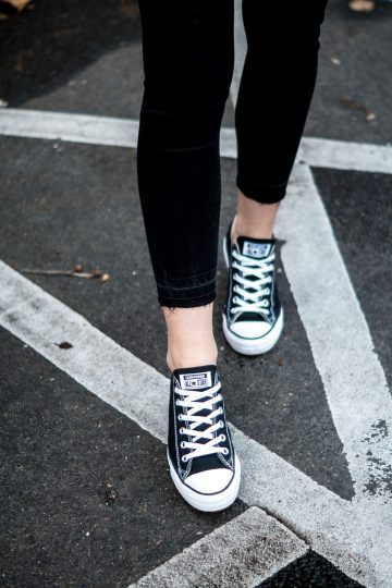 black Chucks