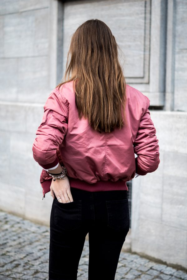 Subdued bomber jacket