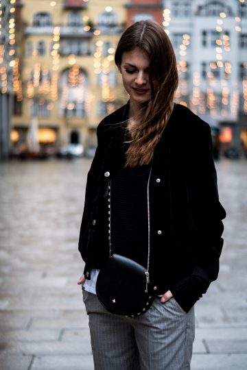 velvet bomber jacket