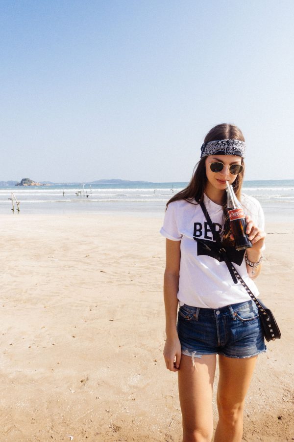 Coke on the beach