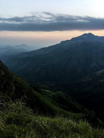 Sonnenuntergang Little Adam's Peak