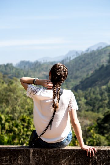 Berglandschaft Sri Lanka