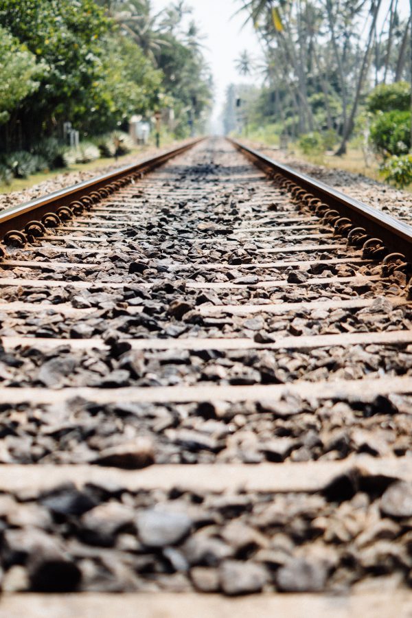 railway tracks in Sri Lanka