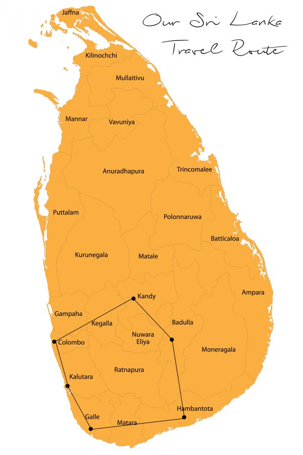 Sri Lanka Reiseplanung